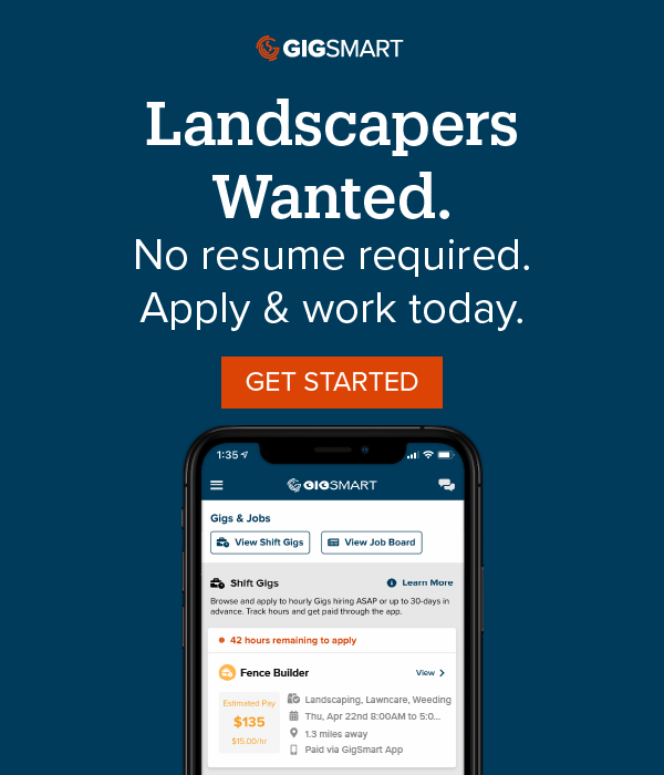 Landscapers Wanted! Earn $12 to $20 per Hour - labor gigs